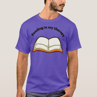 Reading is My Therapy 7 T-Shirt