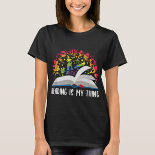 Reading Is My Thing Book Worm T-Shirt Copy Copy