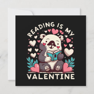 Reading Is My Valentine Invitation