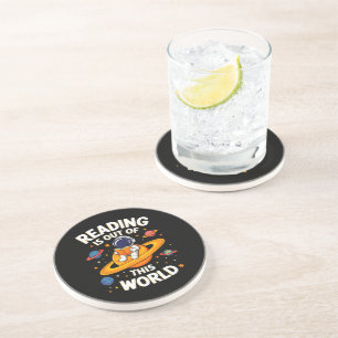Reading Is Out Of This World Coaster
