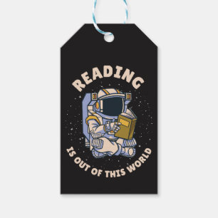 Reading Is Out Of This World Gift Tags