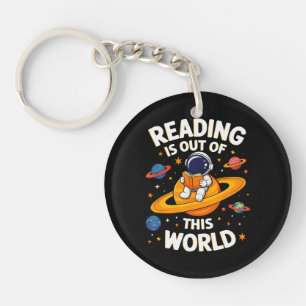 Reading Is Out Of This World Key Ring