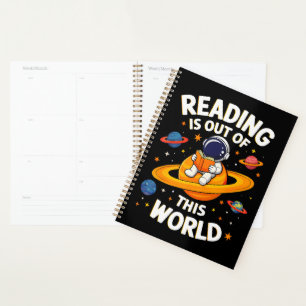 Reading Is Out Of This World Planner