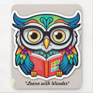 "Reading is Wisdom" Mouse Pad