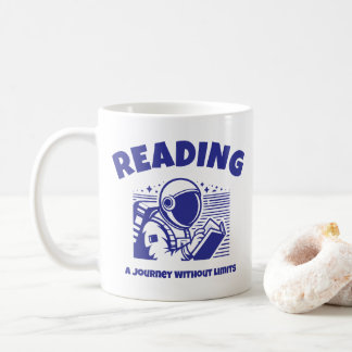Reading Journey Without Limits - Personalise Coffee Mug