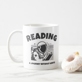 Reading Journey Without Limits - Personalise Coffee Mug
