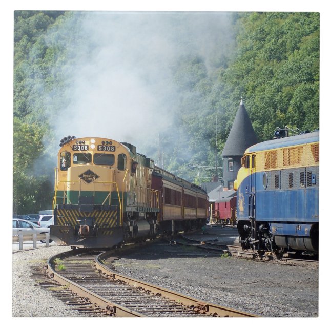 Reading Lines ALCO C-630 #5308 Ceramic Tile (Front)