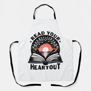 Reading Lover Read Your Heart Out Book Nerd Apron