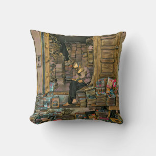 Reading Lovers Gift For Librarian Cushion