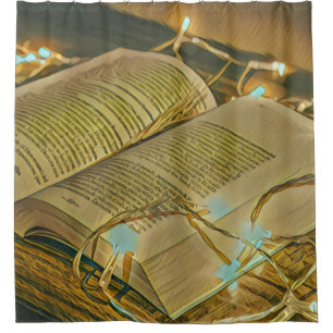 Reading Lovers Gift For Librarian Shower Curtain