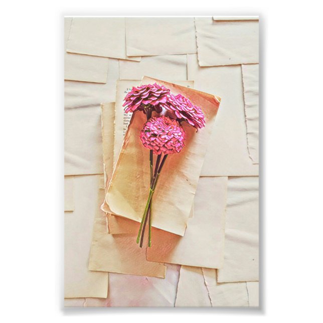 Reading Lovers Gift Photo Print (Front)
