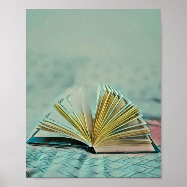 Reading Lovers Gift Poster (Front)