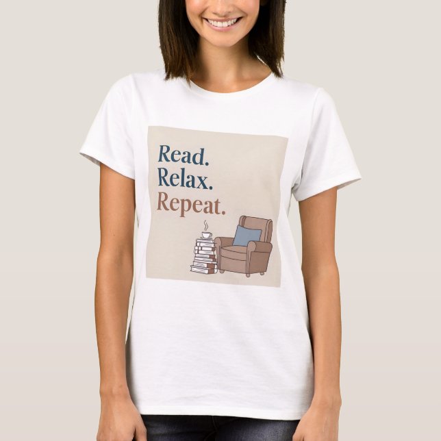 Reading Lovers T-Shirt (Front)