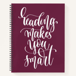 Reading Makes You Smart Notebook