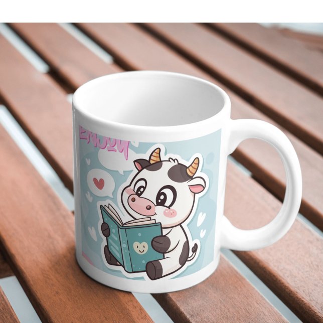 Reading Moo-ments Coffee Mug (Creator Uploaded)