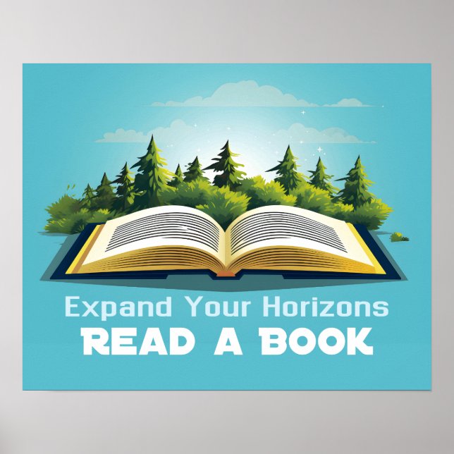 Reading motivational  poster (Front)