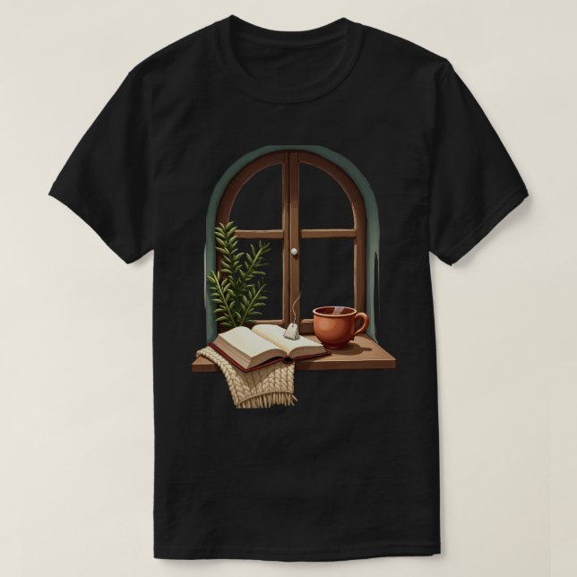 Reading Nook Still Life T-Shirt (Design Front)