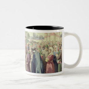 Reading of the Code Two-Tone Coffee Mug