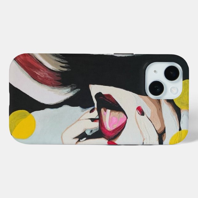 ‘Reading of the Will’ Painting on a  Case-Mate iPhone Case (Back (Horizontal))