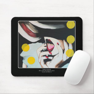 ‘Reading of the Will’ Painting on a Mouse Pad