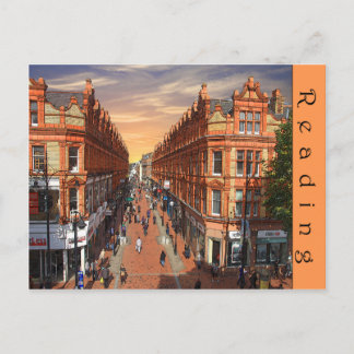 Reading Postcard - view of Queen Victoria Street