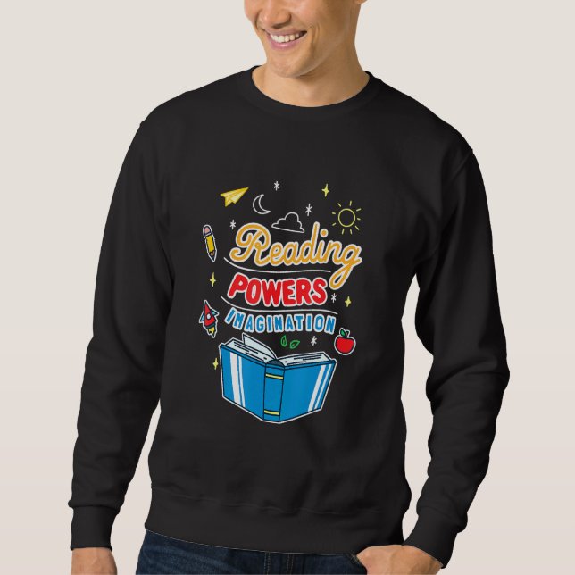 Reading Powers Imagination Sweatshirt (Front)