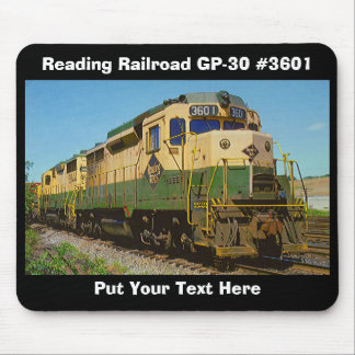 Reading Railroad GP-30 #3601 Custom Mousepad