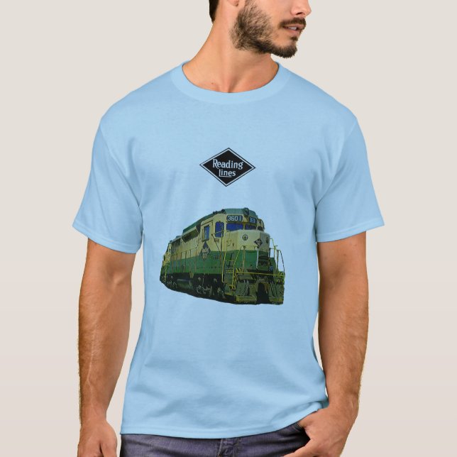 Reading Railroad GP-30 #3601 T-Shirt (Front)