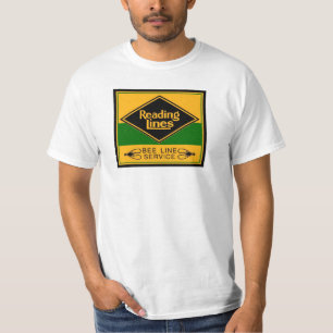 Reading Railroad Lines, Bee Line Service T-Shirt