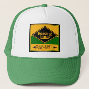 Reading Railroad Lines, Bee Line Service Trucker Hat