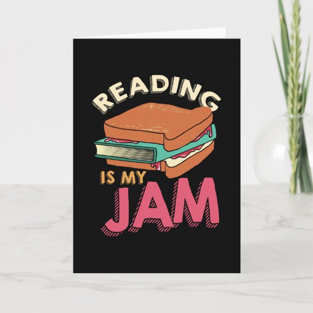 Reading - Reading Is My Jam Card (Front)