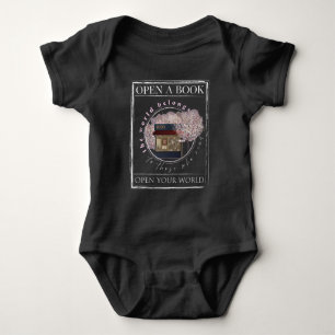 Reading, Reading Lovers, Librarian Book Club Books Baby Bodysuit