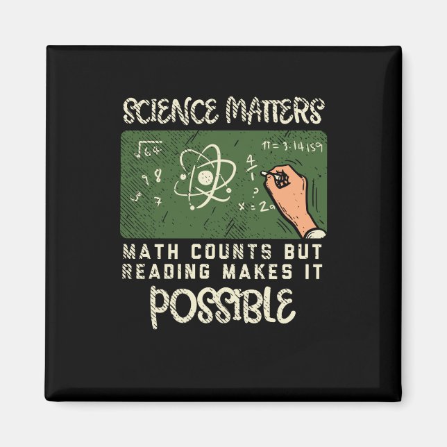 Reading - Reading Makes It Possible Magnet (Front)