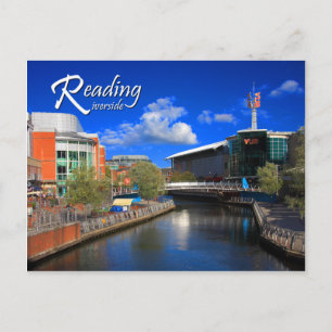 Reading Riverside Postcard
