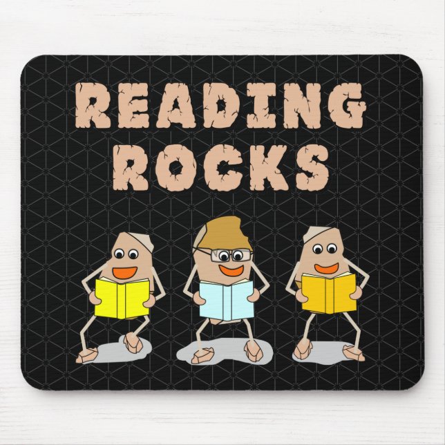 Reading Rocks Mouse Pad (Front)