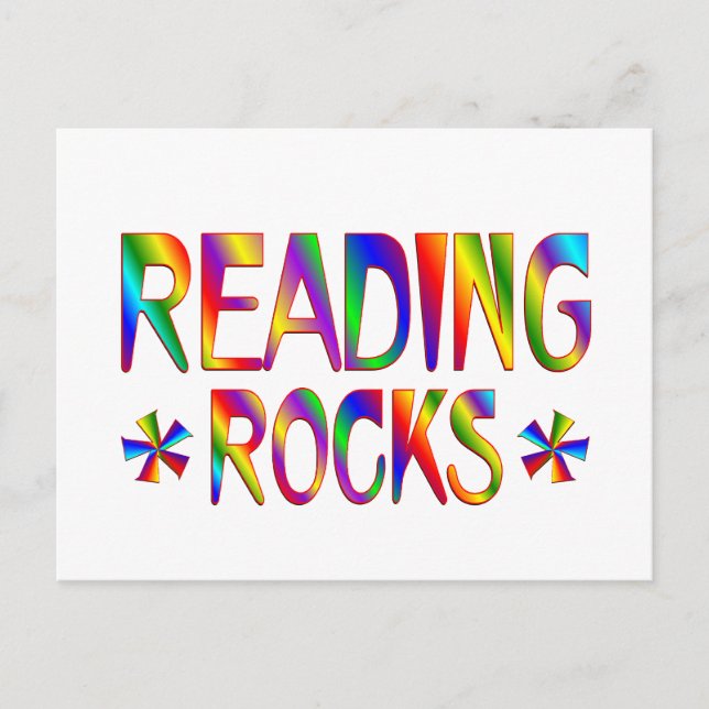 Reading Rocks Postcard (Front)