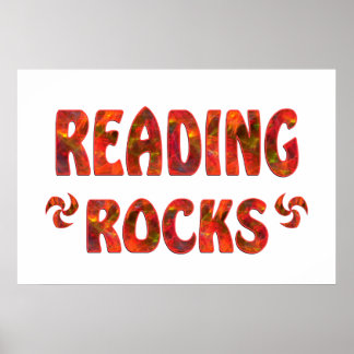 READING ROCKS POSTER