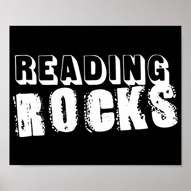 Reading Rocks Poster (Front)