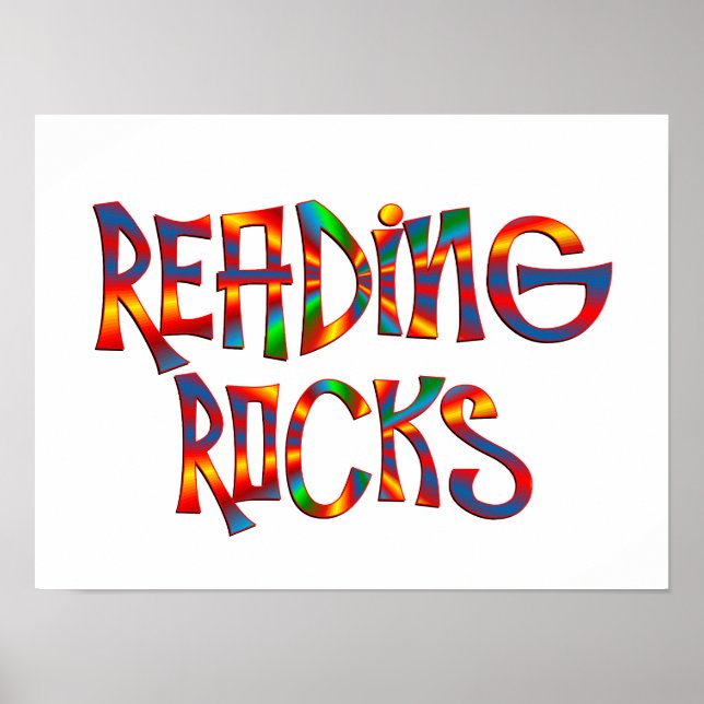 Reading Rocks Poster (Front)