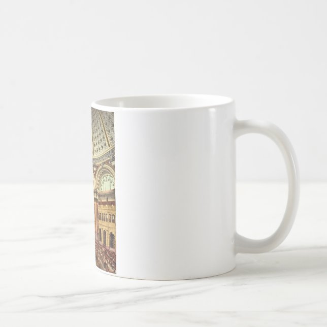 Reading room Library of Congress Washington Coffee Mug (Right)
