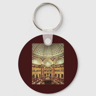 Reading room Library of Congress Washington Key Ring