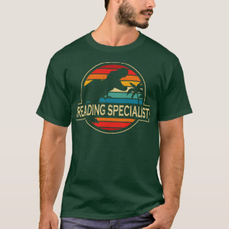 Reading Specialist Dinosaur T-Shirt