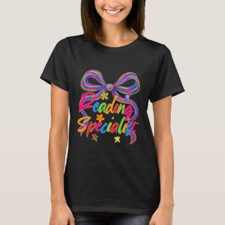 Reading Specialist Science of Reading Literacy Coq T-Shirt