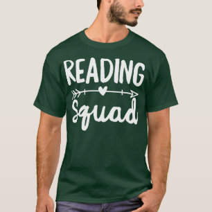 Reading Squad Teacher Gift Arrow T-Shirt