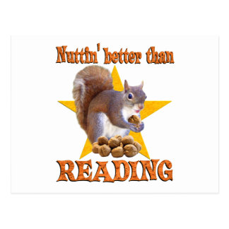 Reading Squirrel Postcards | Zazzle.com.au