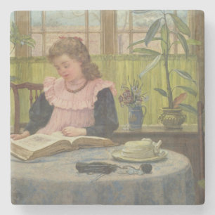 Reading Stone Coaster