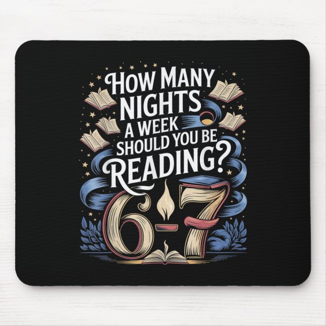 Reading Teacher 67 Funny English Meme How Many Nig Mouse Pad (Front)