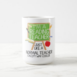Reading Teacher Coffee Mug