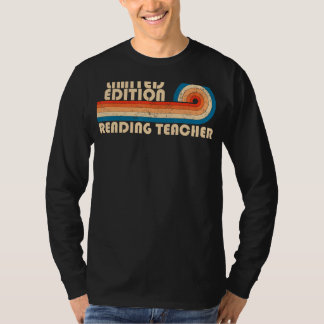 READING TEACHER Funny Job Title Profession Birthda T-Shirt