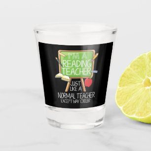 Reading Teacher Shot Glass